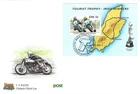 1996 Ireland IOM Tourist Trophy, Irish Winners Miniature Sheet First Day Cover