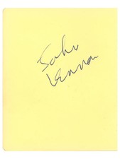 John Lennon autograph 1963