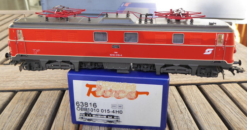 Roco 63816 H0 Elektrolokomotive Rh 1010 015-4 der ÖBB Epoche 4/5 mit DSS in OVP | Condition: Gebraucht
