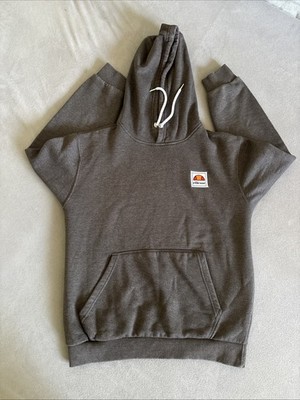 Original Ellesse Hoodie Anthrazit Melange Gr. L Herren Pullover Kapuzenpullover