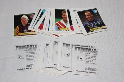 ca. 140 Bilder Panini Junior Sticker Fußball Bundesliga 1994-1995