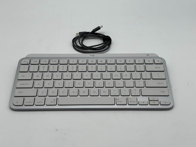 Logitech MX Keys Mini for Mac Wireless Keyboard (Pale Gray), English - US