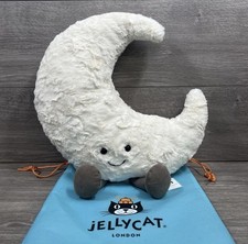 AUTHENTIC NWT Jellycat HUGE Amuseable Moon Nighttime Dark Sky Plush - SOLD OUT