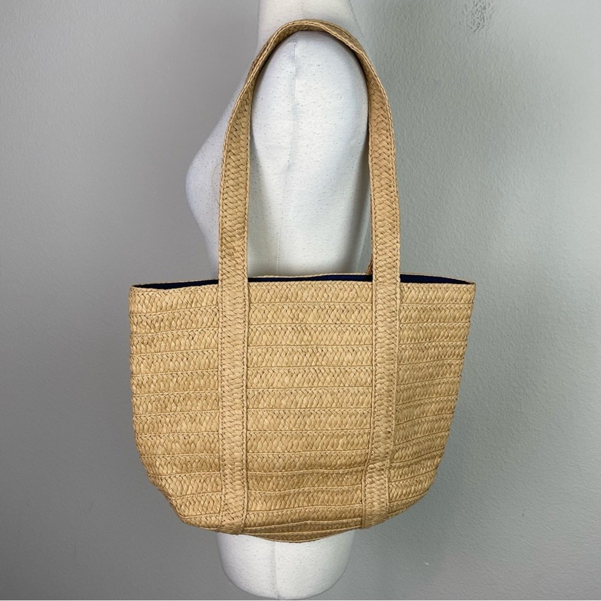 Draper James Everyday Straw Shoulder bag Tote View 2