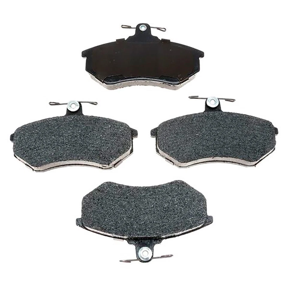 Kit de rotores de freno delanteros + pastillas metálicas herrajes para Audi 4000 Quattro 1984-1987 Foto 2 de 4