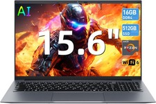 SGIN 15,6 AI Laptop AMD Ryzen R5-3500U 16GB R...