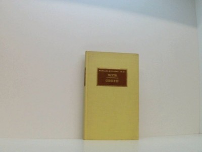 Gedichte Conrad Ferdinand Meyer: