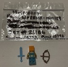 Minecraft Lego Mixed Lot - Minifigures Treasure Chests TNT Weapons Heads Torso — photo 10