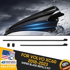 Front Windshield Wiper Blade Refills Kit 31490722 For Volvo XC60 2.0L 2018-2025