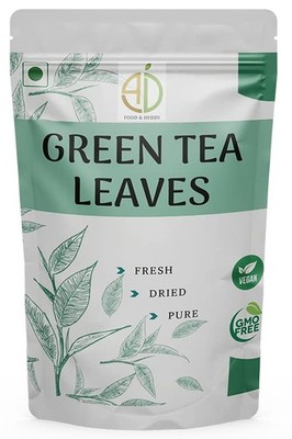 A D Food & Herbs Green Tea Leaves 500g Whole Dried Natural Zero Calories