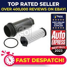 Automatic GearBox Oil Filter fits FORD EDGE TDCi 2.0D 15 to 18 Transmission Febi