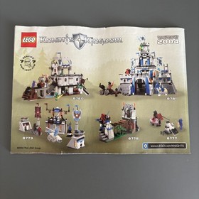 LEGO KNIGHT KINGDOMS II - VLADEK - 8774 - COMPLETE WITH MANUAL AND BOX