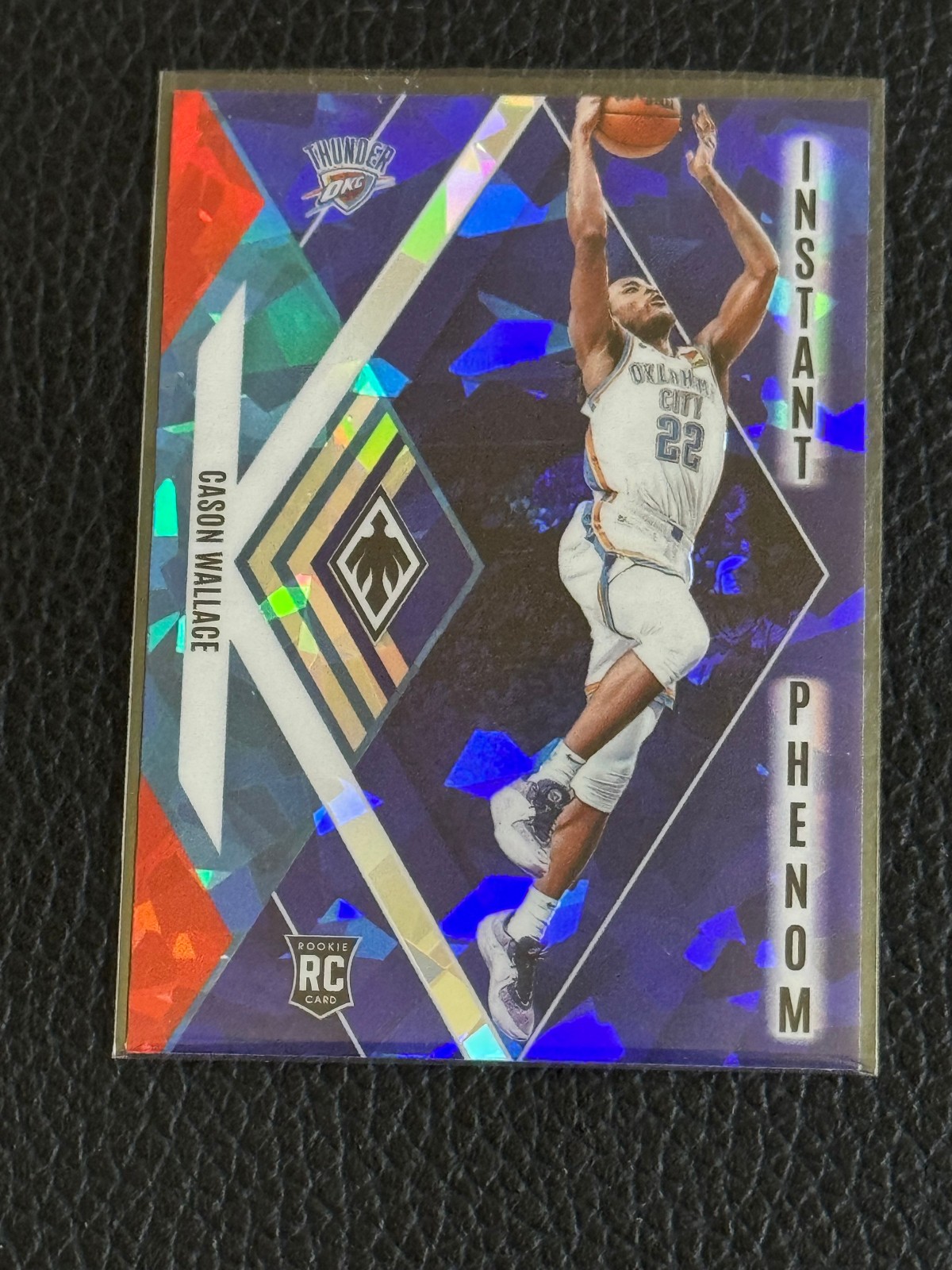 2023-24 Panini Phoenix - Instant Phenom Cason Wallace #7 Blue Ice (RC)