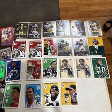 22 Card Lot 2000 Fleer Tradition Football Cards W Inserts Throwbacks