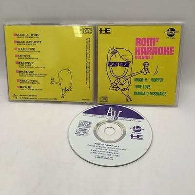 PC Engine CD ROM ROM KARAOKE VOL.1 .
