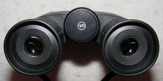 Minolta 8x32 roof prism coated binoculars in case No. Q106833. Japanese J B35.