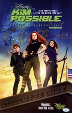 Kim Possible AUTOGRAPHS Cast Signed 11x17 Mini Poster - Sadie Stanley +4 ACOA