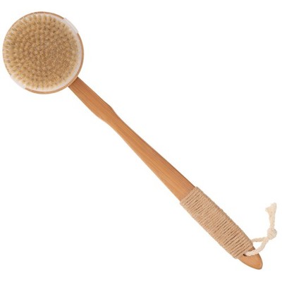 Shower Brush for Cleaning Body Handle Bath Massage Accessible Scrubber