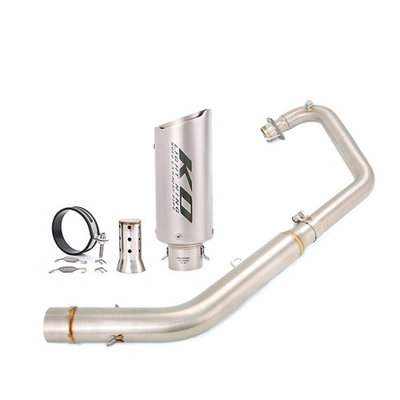 #ad #ad For Lifan KPM200 KPT200 2021 2025 Exhaust Header Link Pipe 51mm Muffler Escape $146.27