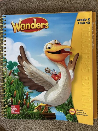 McGraw Hill Reading Wonders Grade K Teacher's Edition Units 1--10 Homeschooling - Picture 11 of 13