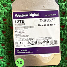 Western Digital WD Purple 12TB WD121PURZ SATA III 3.5in 7200RPM 256MB 24/7