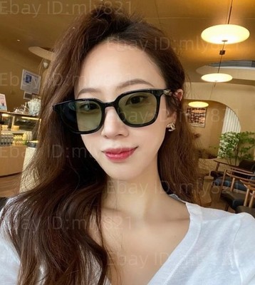 GentleMonster Lilit 01(K) Unisex Sunglasses Black Frame Green