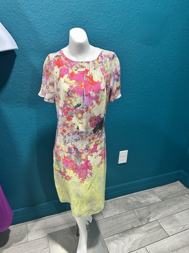 Erdem Mercy Multicolor Floral Silk Dress 2