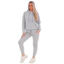Kruze Womens Tracksuit Set Ladies Crew Neck Sweatshirt Elasticated Joggers SUIT