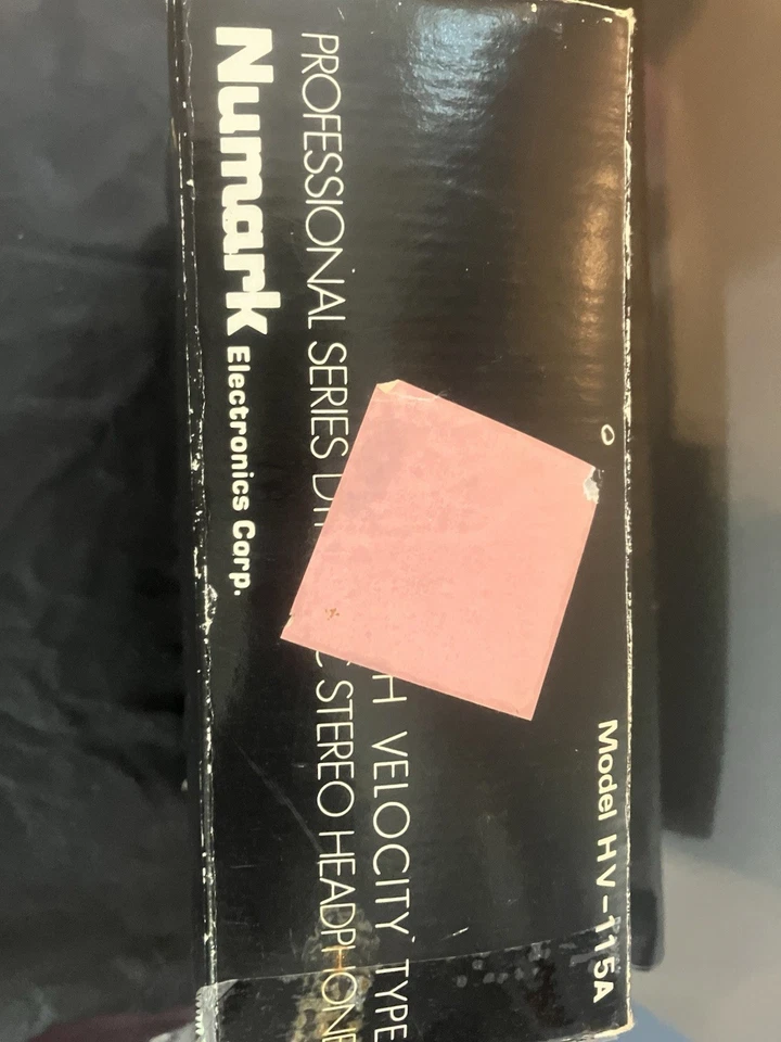 Auriculares estéreo vintage Numark HV-115A serie profesional Foto 3 de 4