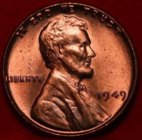 1949 Lincoln Wheat Cent — photo from another recent sale