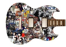 Cheap Trick Signed Autographed Custom Photo Graphics Guitar ACOA ACOA