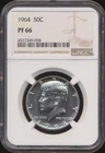 1964 Kennedy Half Dollar NGC PF 66