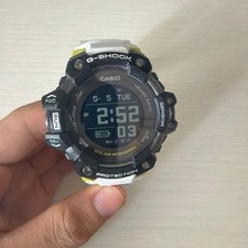 CASIO G-SHOCK G-SQUAD GBD-H1000-1A7 Men's Wristwatch Heart Rate Monitor Used JPN