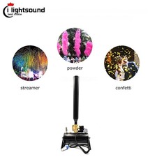 stage DJ confetti color smoke streamer confetti machine paper shooter 100W
