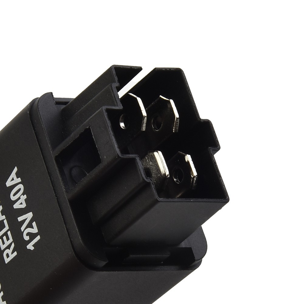 1PCS 12V 40A Car Accessories Automotive Van Boat Bike 4 Pin SPST Alarm Relay thumbnail 12