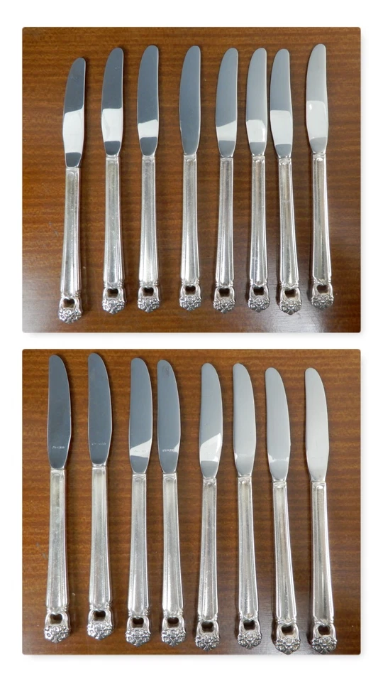 Vintage 53 piezas Juego de cubiertos 1847 Rogers Bros Eternally Yours con caja Foto 2 de 4