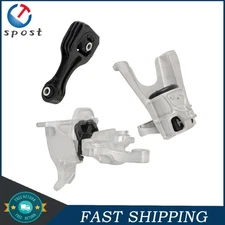 3Pcs Engine Motor & Transmission Mount Set For Honda Civic 50820TBAA04 16-19