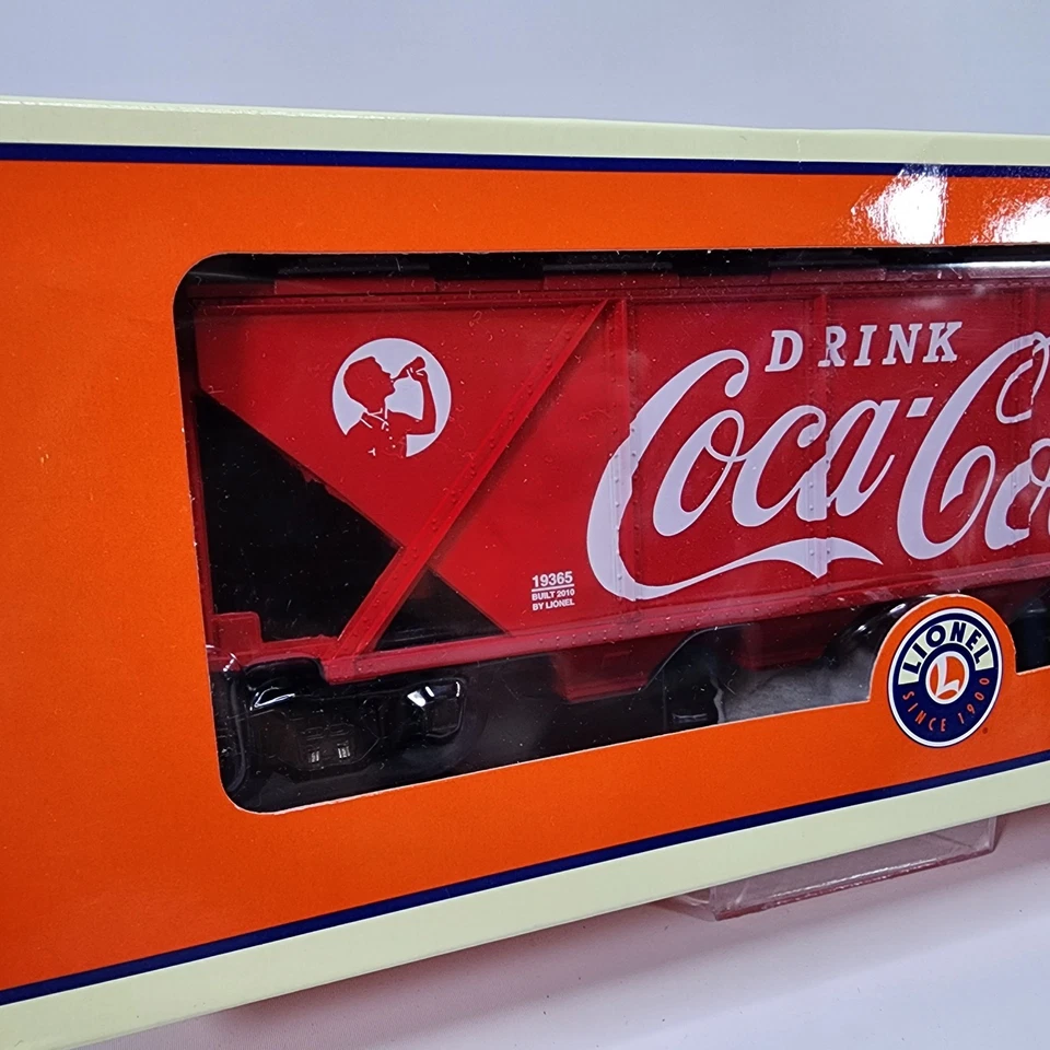 Rare Lionel 6-19365 Coca Cola Hopper Train Set Brand New Trains - Image 2 of 4