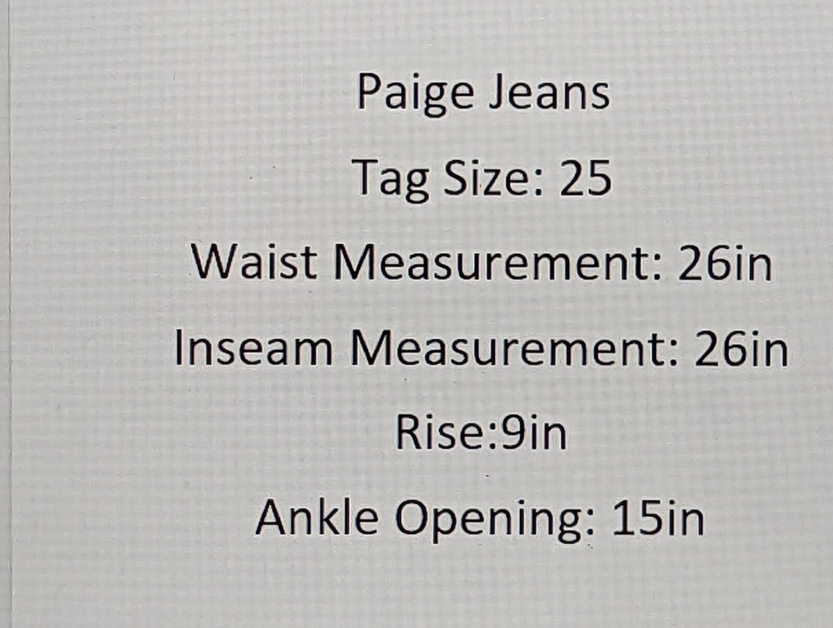 Paige Denim Size Chart Buy Paige Federal Alvarez Slim Straight Jeans