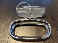 1958 1959 Chevrolet Chevy Truck Parking Light Assembly With Bezel Clear Set