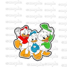 Disney Hewey Dewey Louie uzy Premade Scrapbook Paper Pieces, Die cuts
