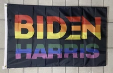 Joe Biden For President Flag FREE SHIP Save America LGBTQ+ Harris USA Sign 3x5'