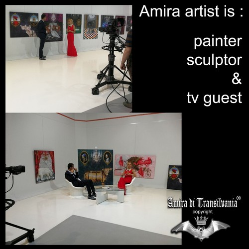 pop art contemporary painting modern vampire decorative decor lowbrow surrealism - Picture 8 of 24