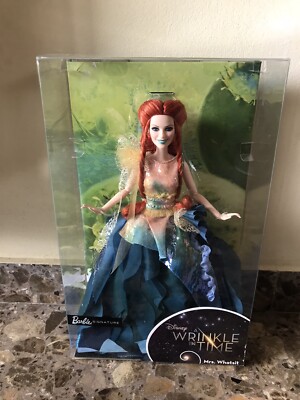 Disney Barbie Collector, muñeca Sra.Qué de ''Una arruga en el tiempo''Mattel FPW23
