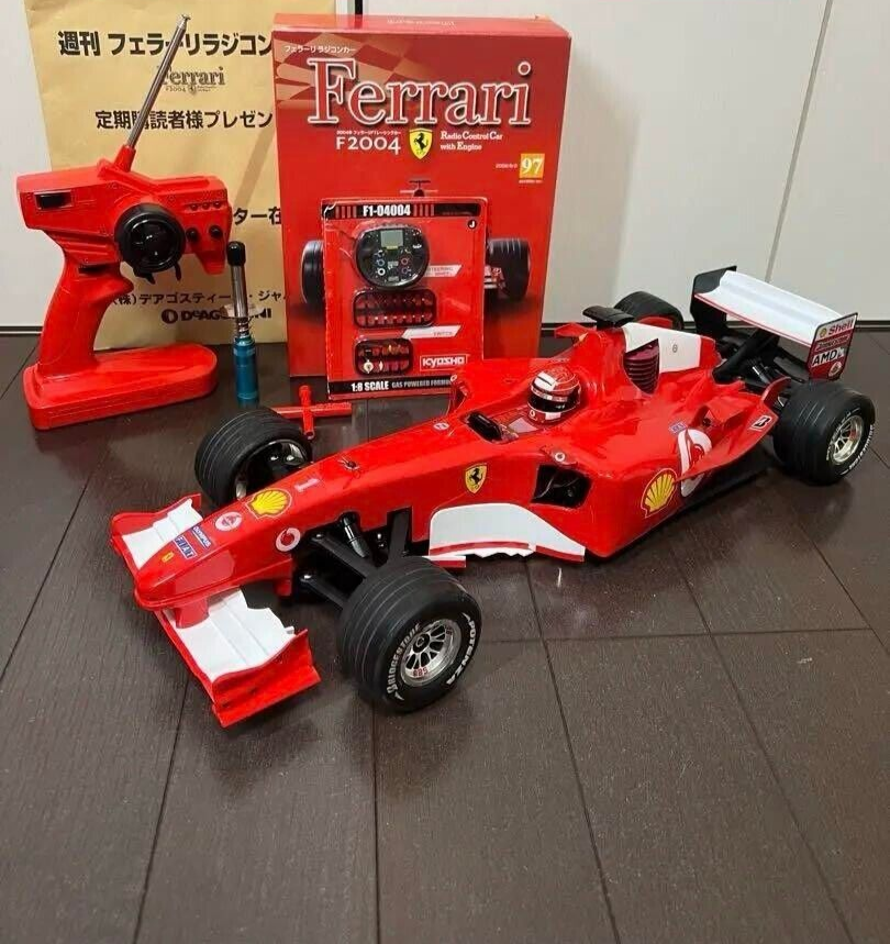 ディアゴスティーニF2004 ディアゴスティーニ フェラーリ F2004 パワーアップパーツ 79～100号
