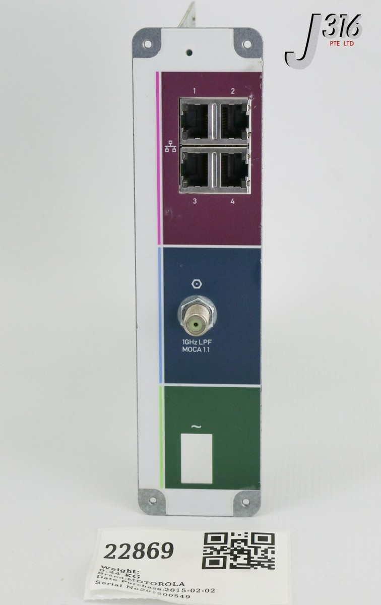 22869 MOTOROLA PCB, SBG6782 MAINBOARD, 588016-001-00 588015-001 | eBay