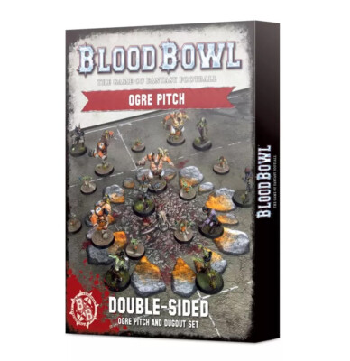 BLOOD BOWL 2.0 OGRE PITCH & Dug-outs [Neu in OVP / UNGEÖFFNET / OOP] (2016)
