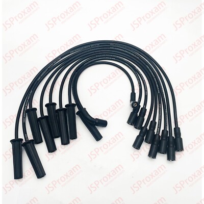 Spark Plug Wire Set Indmar & MerCruiser GM V8 MPI Flat Cap, fit for 84-863656A1
