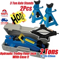 3T Trolley Jack Stand Hydraulic Lift /Car Scissor Jack Lifting / 2Ton Floor Jack