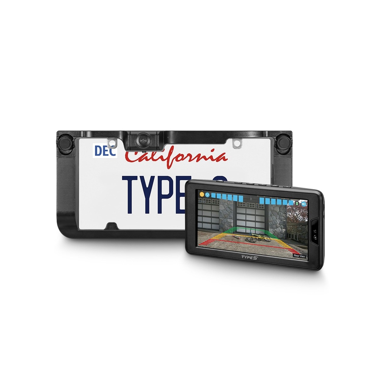 Type S Portable Rear View Camera TYPE S Solar Powered Wireless